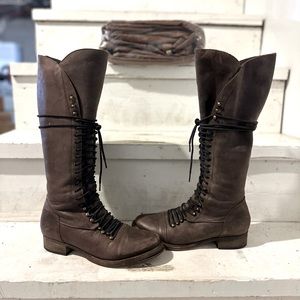Joie “Refugee” Italian leather boots